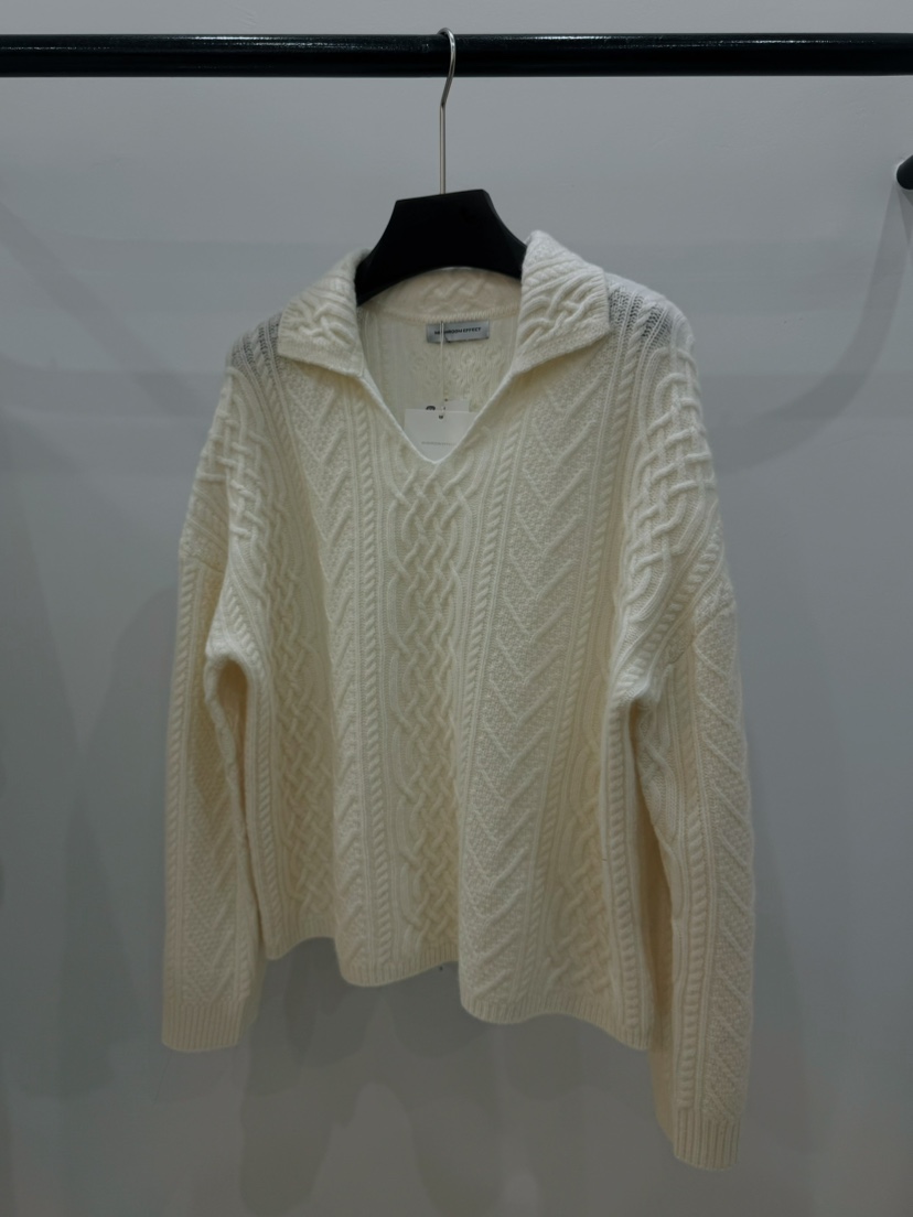 MUSHROOM EFFECT東大門㊣代購女裝新款推薦人氣休閑針織衫MUSHROOM EFFECT針織衫圖色1