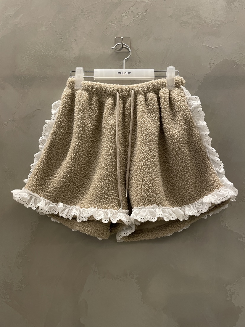 MULCUP東大門㊣直郵女裝新款職業人氣休閑熱賣推薦短褲加絨MULCUP短褲圖色2