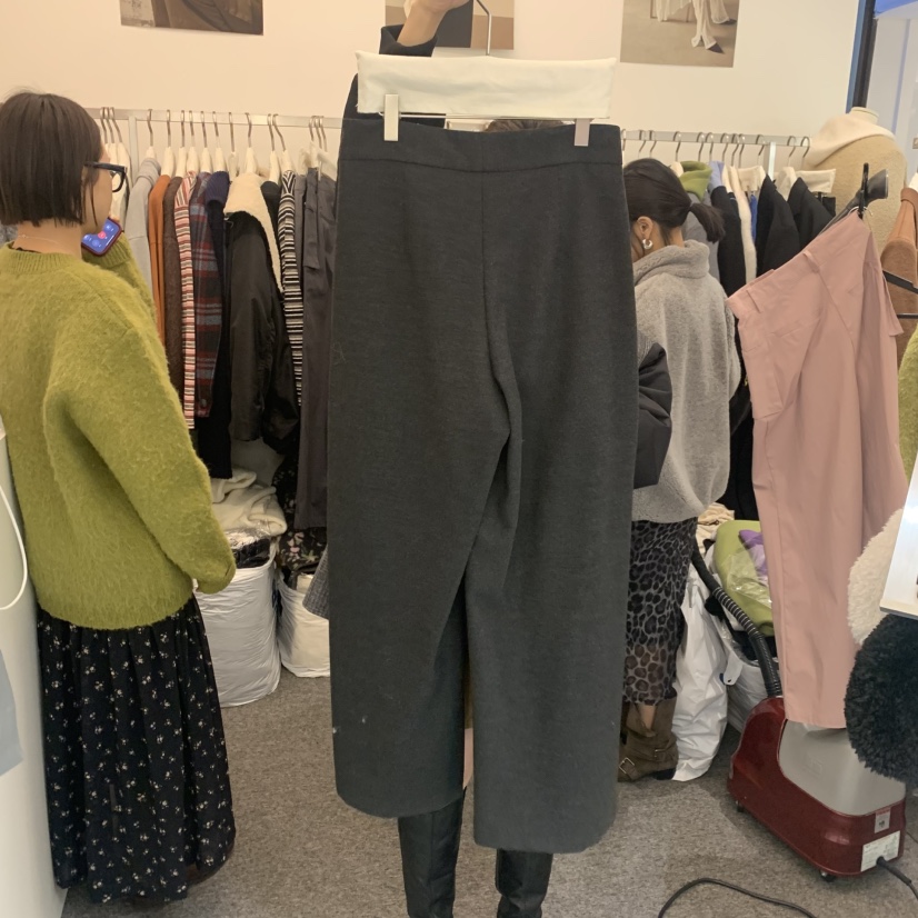 SALONDEMAG東大門㊣實拍女裝新品25秋冬休閑推薦職業休閑褲SALONDEMAG休閑褲