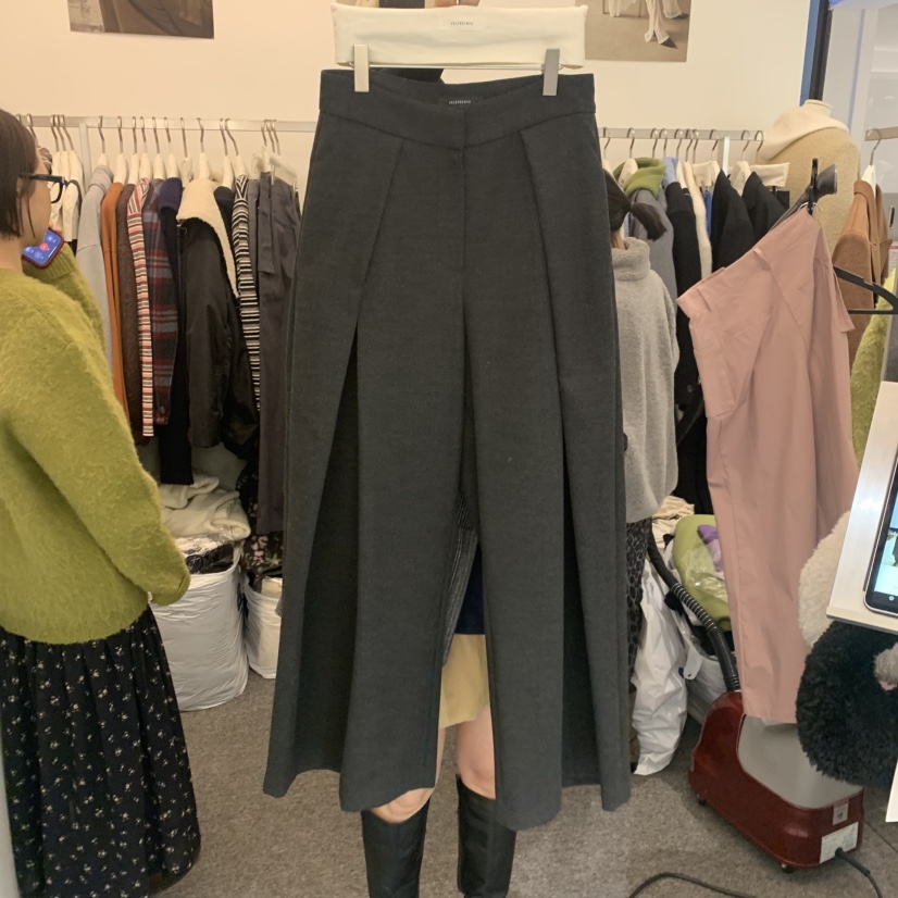 SALONDEMAG東大門㊣實拍女裝新品25秋冬休閑推薦職業休閑褲SALONDEMAG休閑褲圖色1