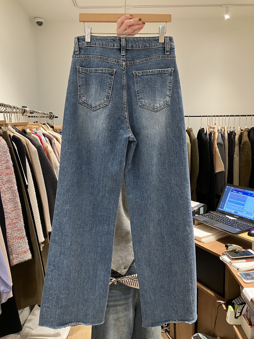 LMT（SAND LIMITED）東大門㊣代購女士新款推薦休閑牛仔褲LMT/SAND LIMITED牛仔褲