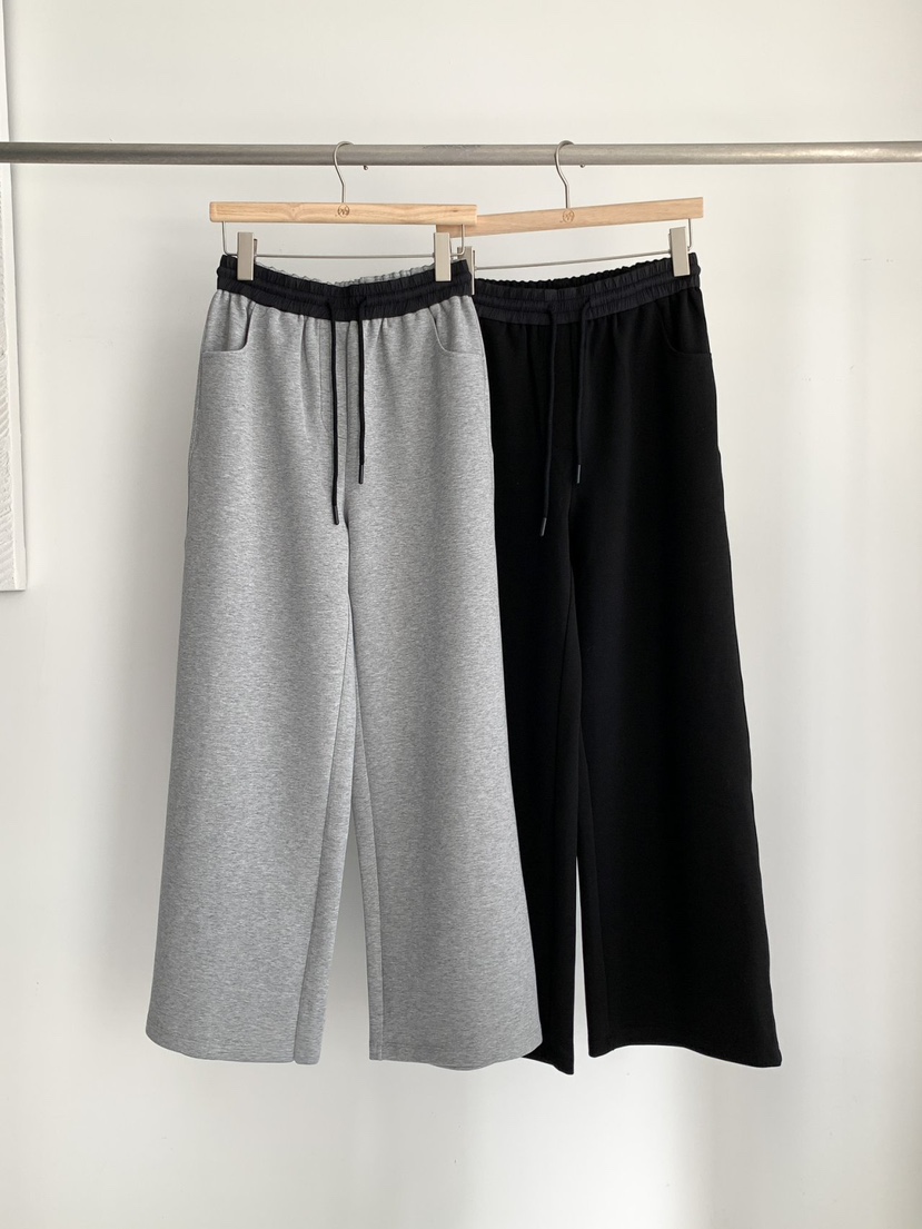 AFTERGLOW東大門㊣直郵女裝新品休閑時尚熱賣25秋冬休閑褲絎縫AFTERGLOW休閑褲圖色2左二色