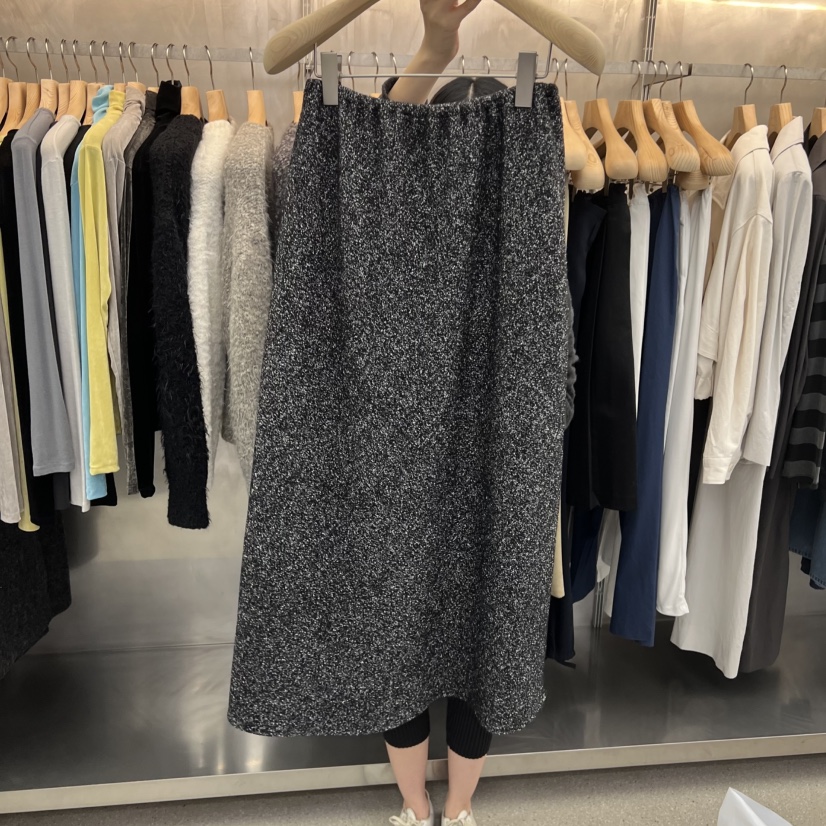 ESSENCE東大門㊣直郵女士新款推薦休閑人氣半身裙中短裙羊毛ESSENCE半身裙/中短裙圖色1