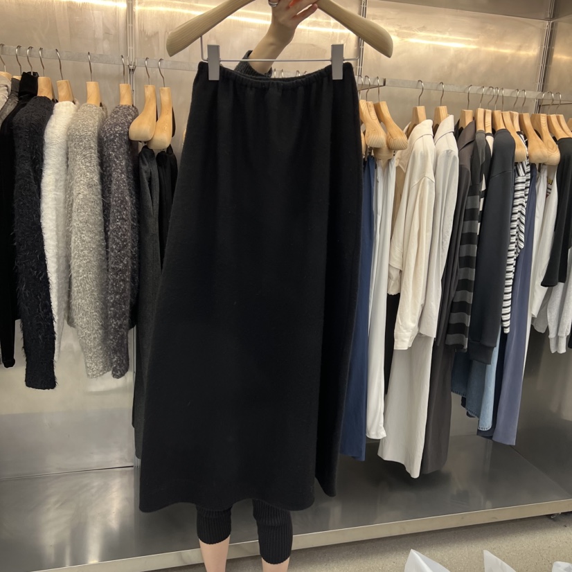 ESSENCE東大門㊣直郵女士新款推薦休閑人氣半身裙中短裙羊毛ESSENCE半身裙/中短裙圖色2