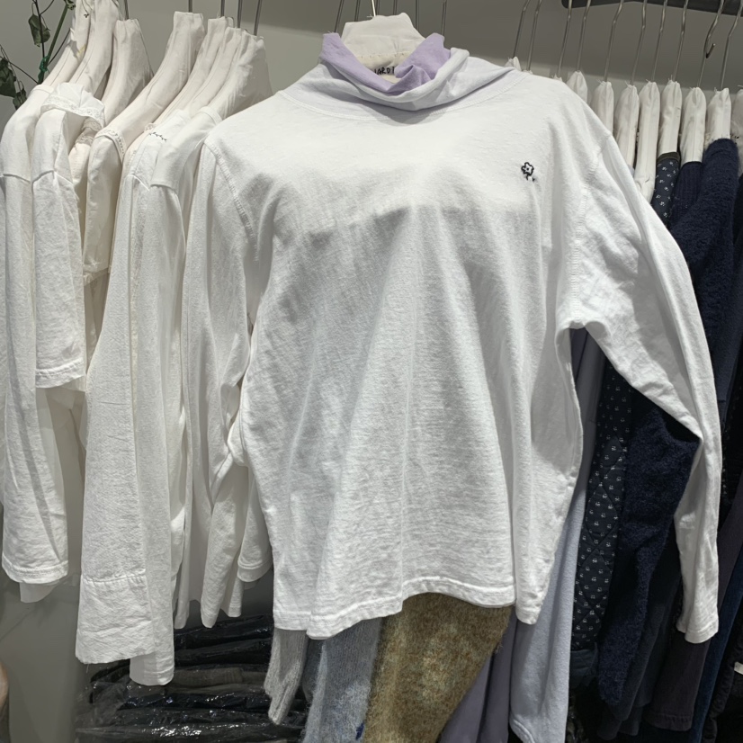 LE JARDINET韓國代購㊣女士新款職業熱賣休閑推薦人氣長袖T恤LE JARDINET長袖T恤圖色1