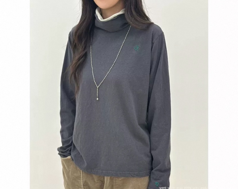 LE JARDINET韓國代購㊣女士新款職業熱賣休閑推薦人氣長袖T恤LE JARDINET長袖T恤圖色2