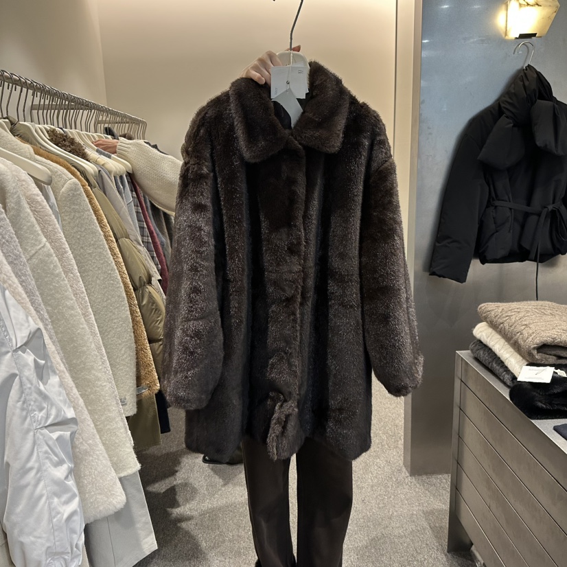 ALTER東大門㊣代購女士新品職業時尚推薦休閑中長款大衣雙面Alter中長款大衣