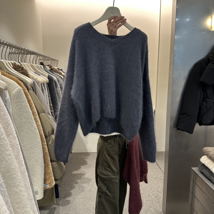 ALTER東大門㊣實拍女裝新款休閑推薦時尚職業熱賣針織衫羊毛Alter針織衫圖色3