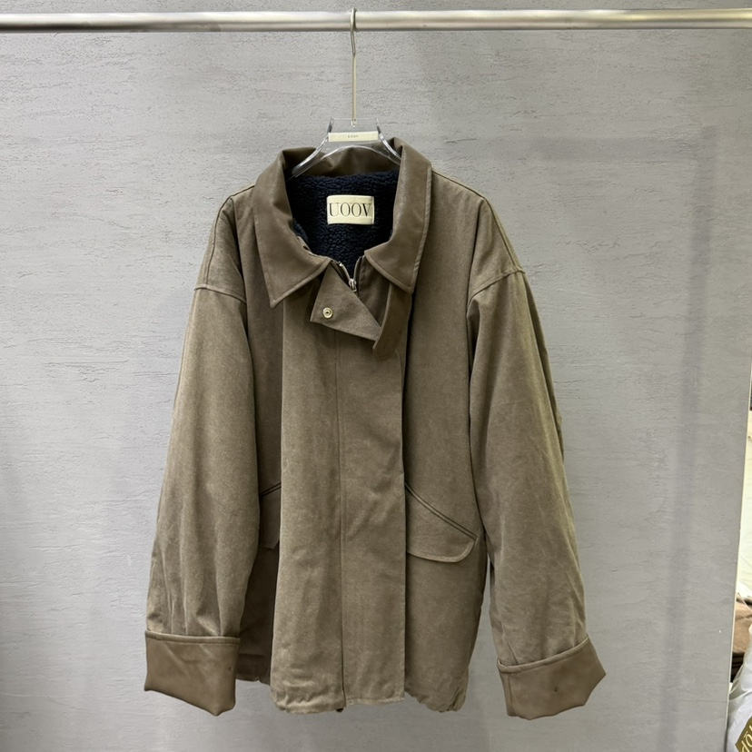 UOOV東大門㊣代購女士新品休閑時尚人氣25秋冬職業熱賣夾克UOOV夾克圖色3