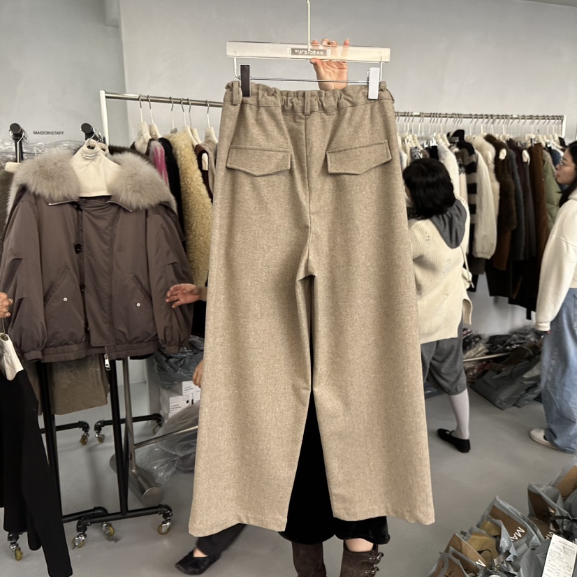 DOUBLE STANDARD/LE SMOKING/MAISONSTAFF東大門㊣代購女士新品職業休閑褲MAISONSTAFF休閑褲