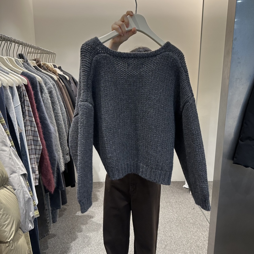 ALTER韓國直郵㊣女裝新品休閑時尚熱賣職業推薦針織衫不含內搭Alter針織衫