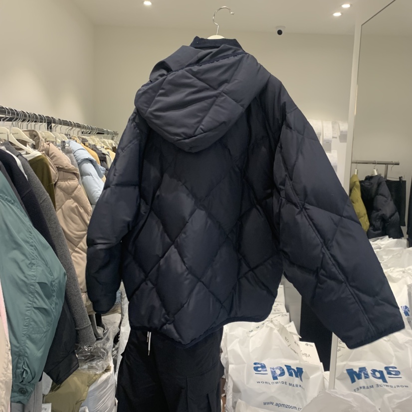 GABRIELLE韓國代購㊣女士新款時尚熱賣25秋冬職業長款羽絨服絨GABRIELLE長款羽絨服