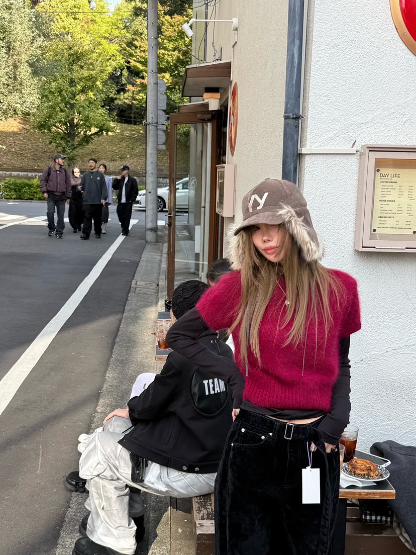 ZEROZERO韓國代購㊣女士新款熱賣職業針織衫不含內搭安哥拉ZEROZERO針織衫