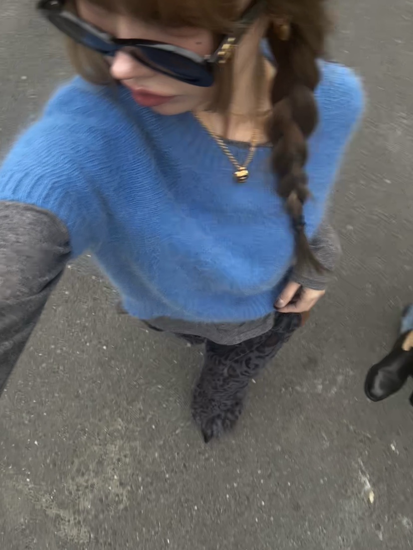 ZEROZERO韓國代購㊣女士新款熱賣職業針織衫不含內搭安哥拉ZEROZERO針織衫