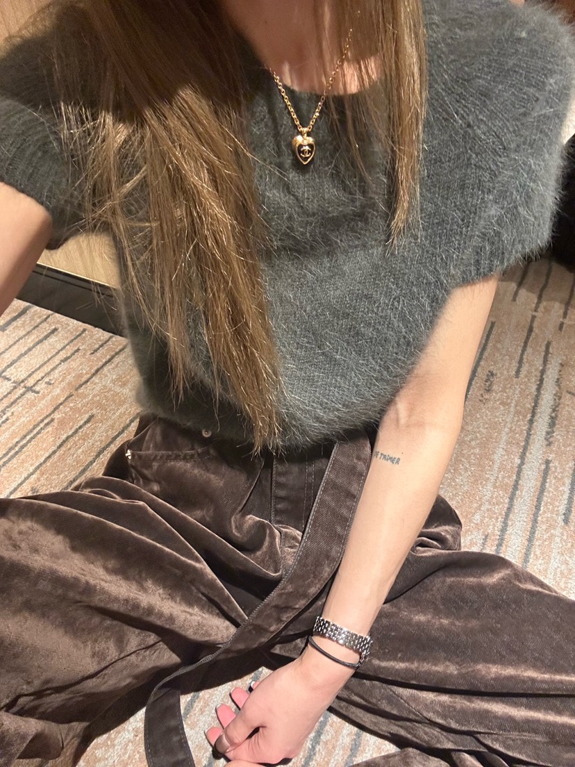 ZEROZERO韓國代購㊣女士新款熱賣職業針織衫不含內搭安哥拉ZEROZERO針織衫圖色4