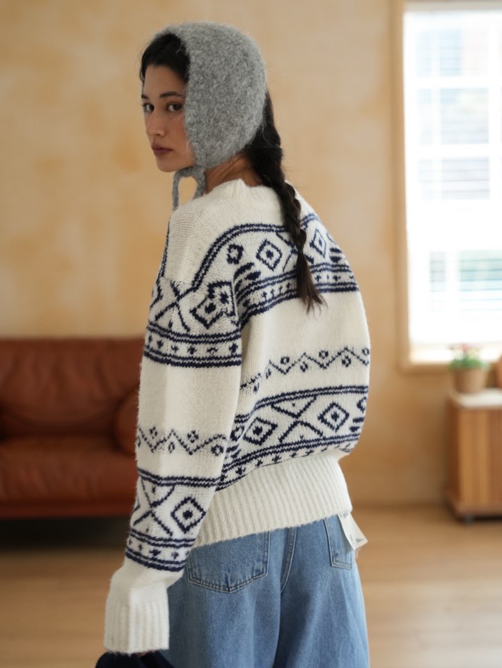 MILUI東大門㊣直郵女裝新款休閑時尚人氣25秋冬推薦職業毛衣MILUI毛衣