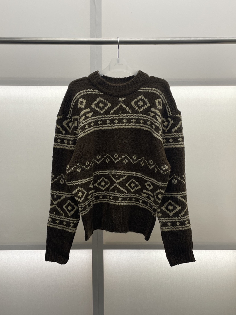 MILUI東大門㊣直郵女裝新款休閑時尚人氣25秋冬推薦職業毛衣MILUI毛衣圖色2