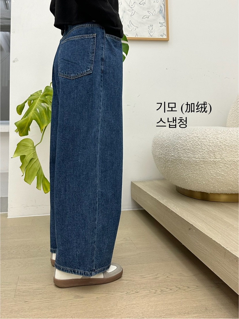 BUT東大門㊣代購女裝新品熱賣25秋冬人氣時尚休閑牛仔褲加絨button牛仔褲