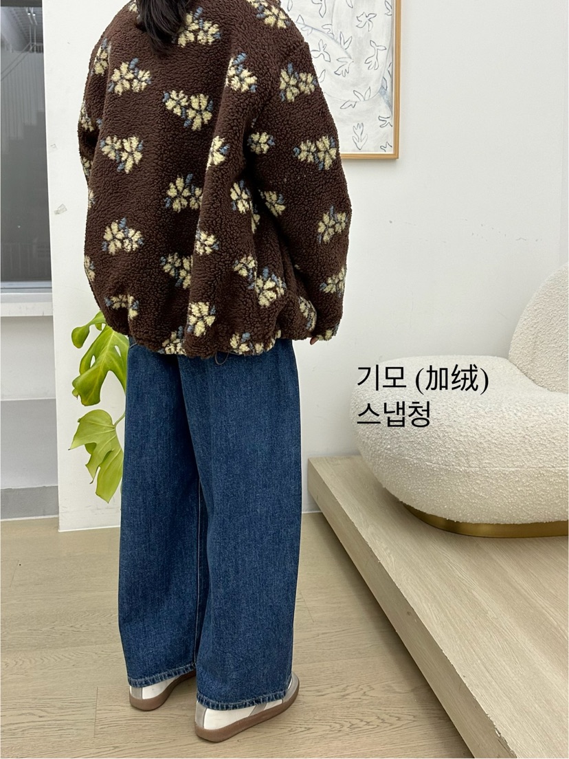 BUT東大門㊣代購女裝新品熱賣25秋冬人氣時尚休閑牛仔褲加絨button牛仔褲