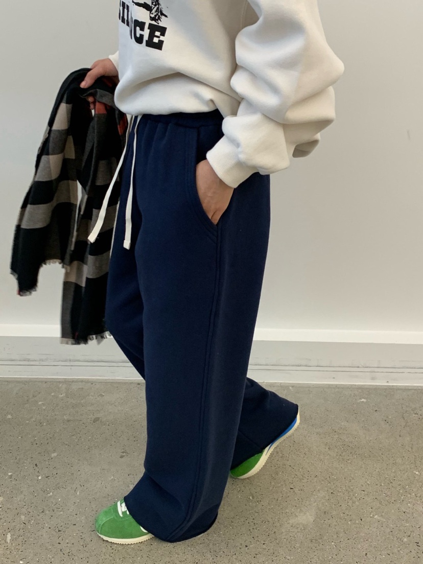 COBALT BLUE韓國代購㊣女裝新品熱賣25秋冬時尚人氣休閑褲COBALT BLUE休閑褲