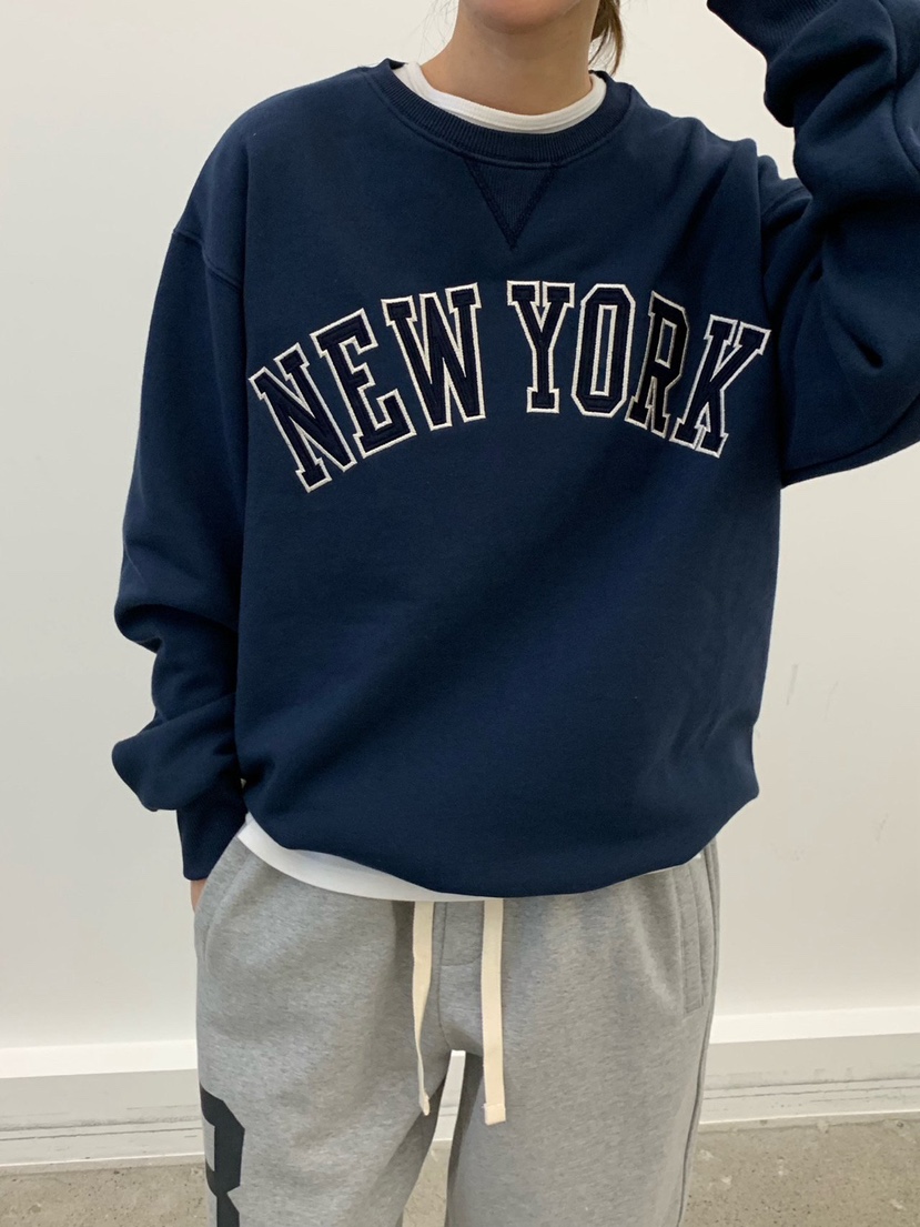 COBALT BLUE韓國代購㊣女裝新款休閑時尚人氣推薦職業衛衣COBALT BLUE衛衣圖色3