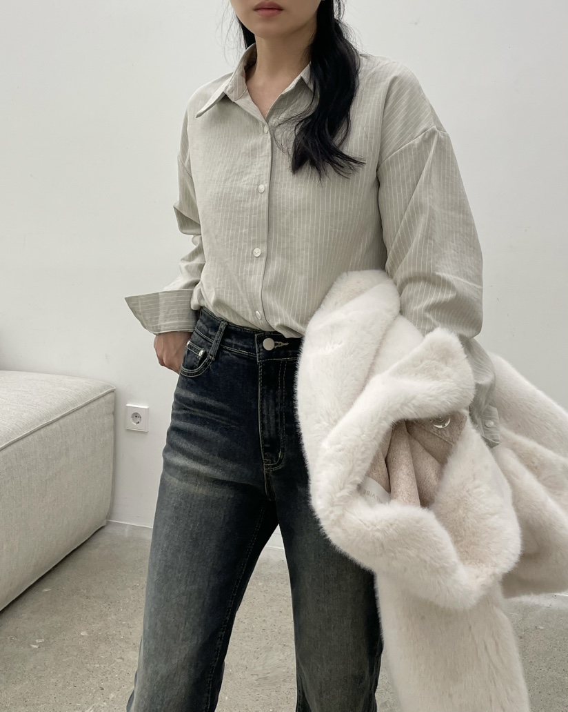 ALLVIBE東大門㊣代購女士新款熱賣人氣推薦25秋冬襯衫蕾絲衫ALLVIBE襯衫/蕾絲衫