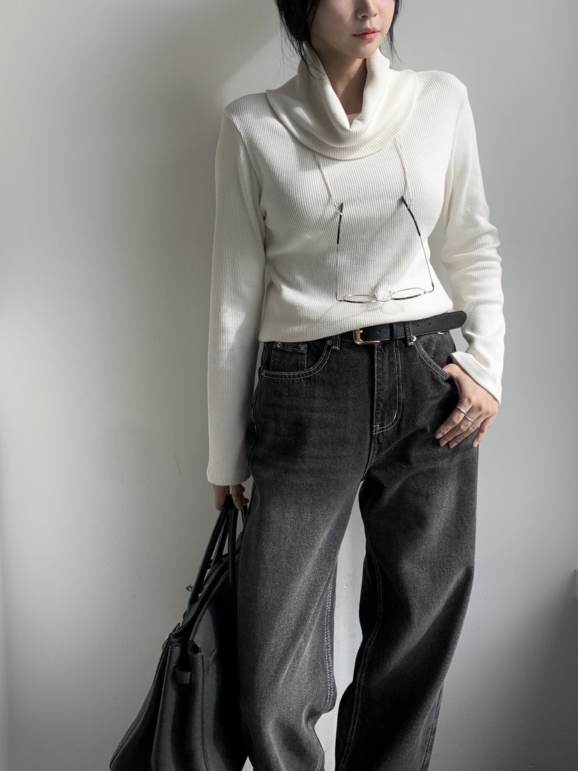 DAVICHI東大門㊣實拍女裝新款人氣25秋冬休閑時尚推薦針織衫DAVICHI針織衫