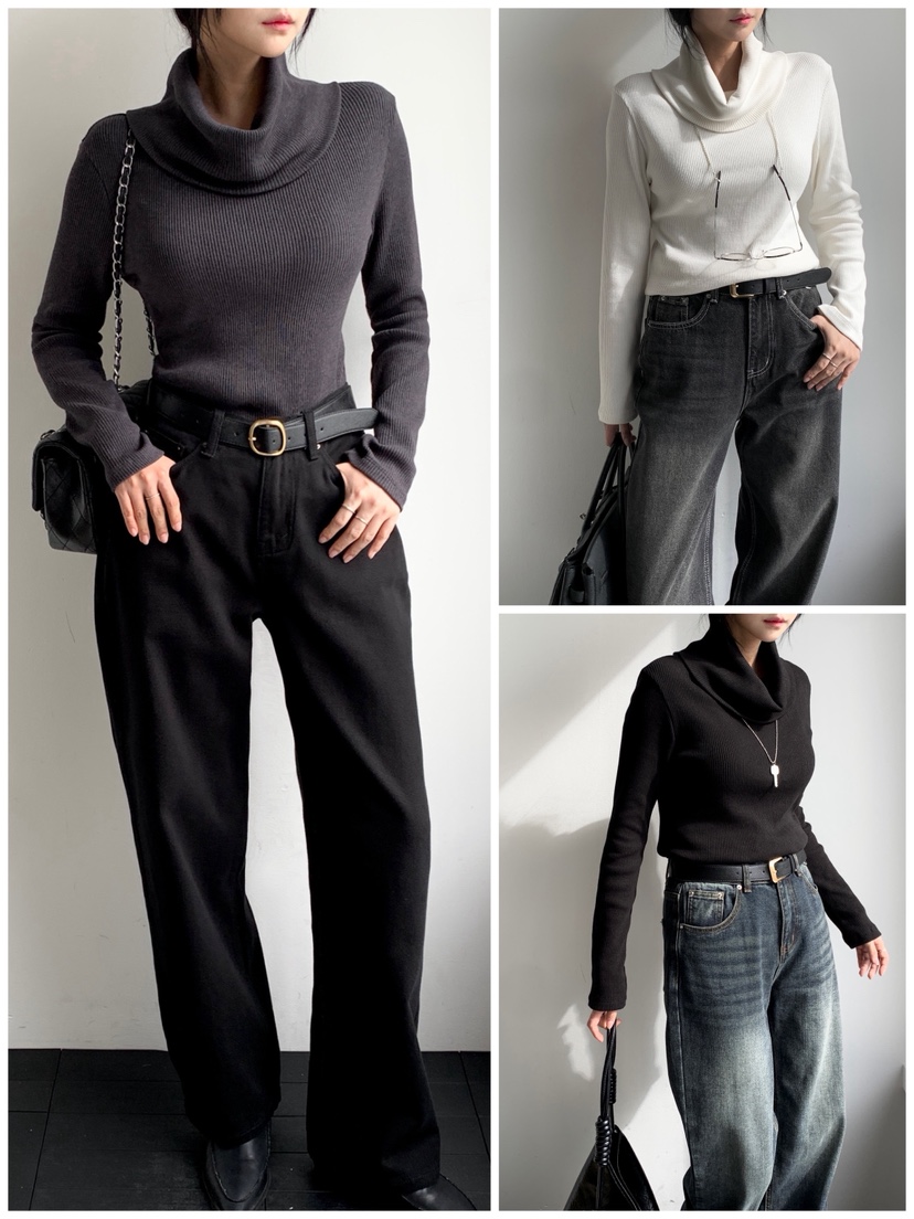 DAVICHI東大門㊣實拍女裝新款人氣25秋冬休閑時尚推薦針織衫DAVICHI針織衫