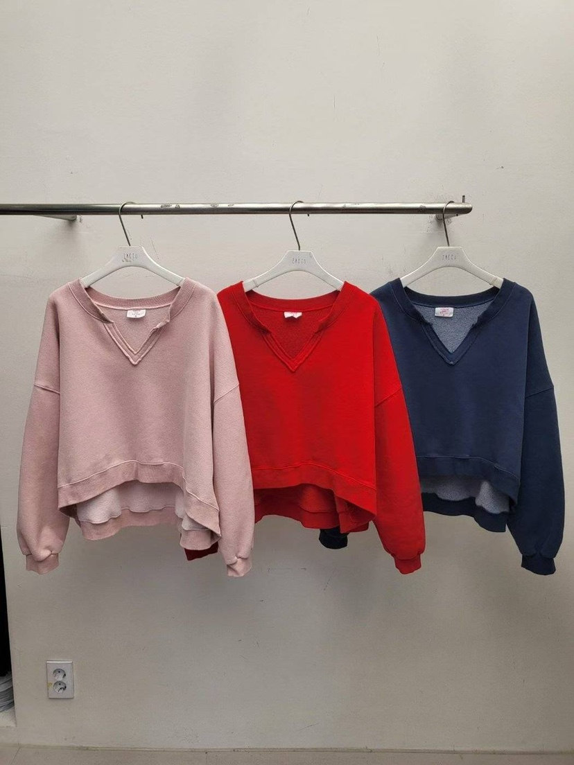 ZACCU東大門㊣代購女士新品職業時尚休閑推薦人氣25秋冬衛衣ZACCU衛衣