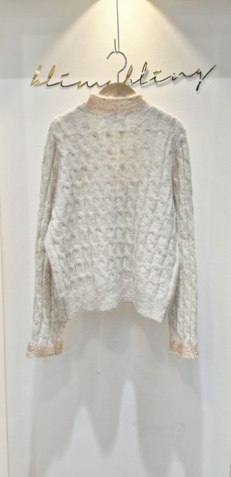 RICO東大門㊣代購女裝新款25秋冬熱賣職業人氣推薦時尚針織衫bling bling/RICO針織衫