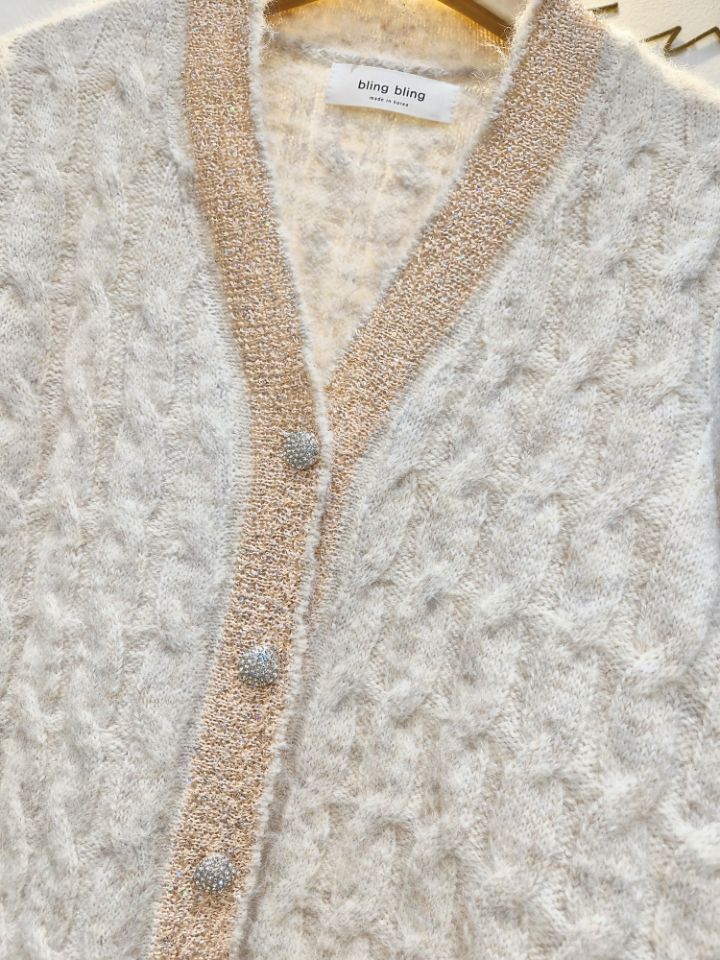 RICO東大門㊣代購女裝新款25秋冬熱賣職業人氣推薦時尚針織衫bling bling/RICO針織衫