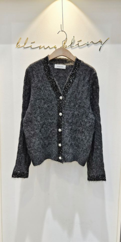 RICO東大門㊣代購女裝新款25秋冬熱賣職業人氣推薦時尚針織衫bling bling/RICO針織衫圖色3