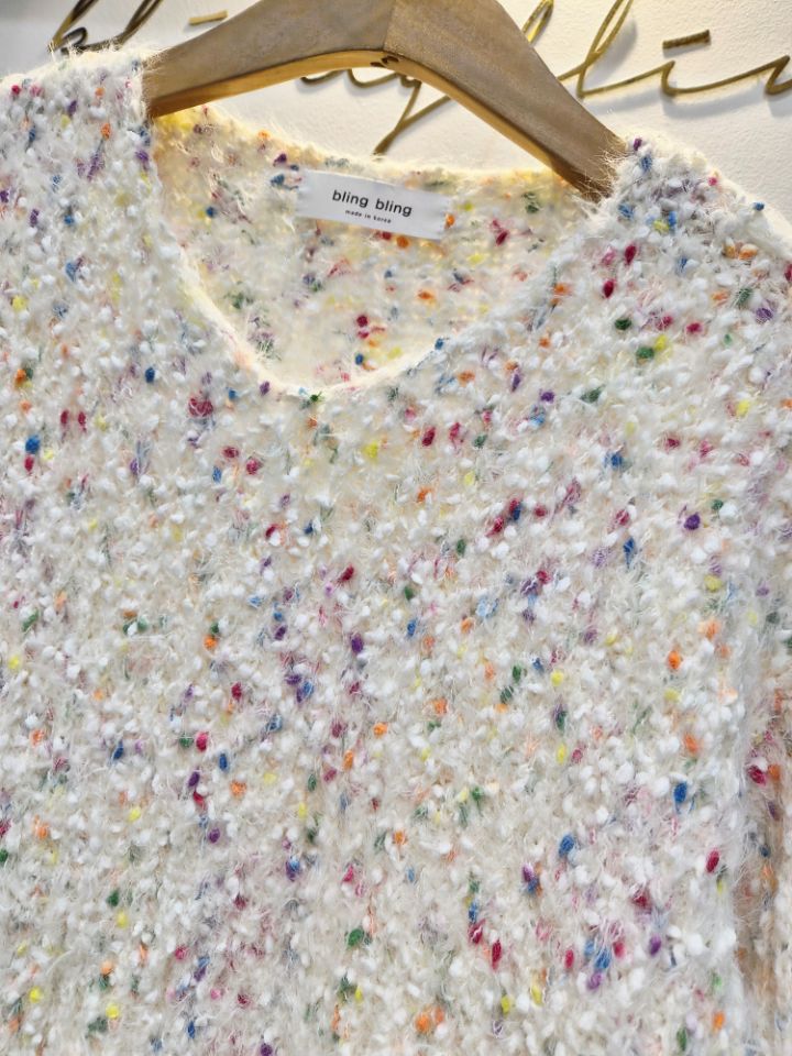 RICO東大門㊣代購女士新品推薦熱賣休閑職業人氣時尚針織衫bling bling/RICO針織衫