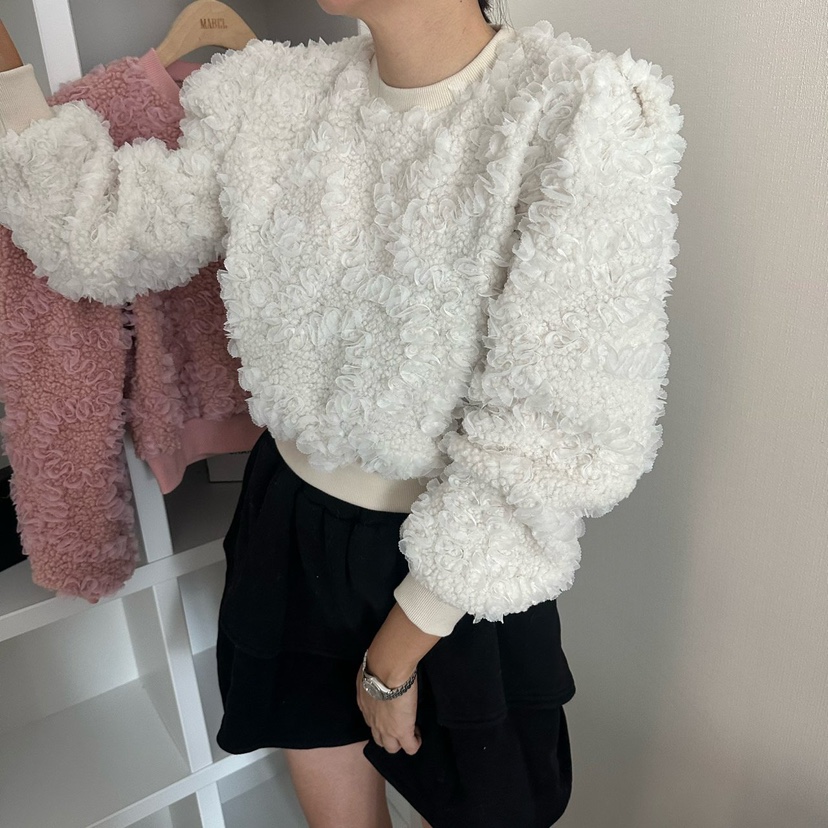 SOUIT韓國直郵㊣女裝新品時尚人氣25秋冬職業熱賣襯衫蕾絲衫SOUIT by mabel-L襯衫/蕾絲衫