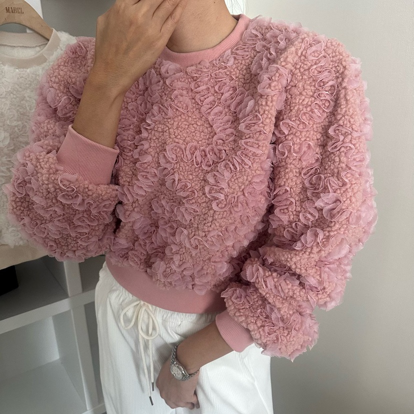 SOUIT韓國直郵㊣女裝新品時尚人氣25秋冬職業熱賣襯衫蕾絲衫SOUIT by mabel-L襯衫/蕾絲衫