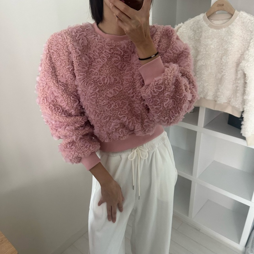 SOUIT韓國直郵㊣女裝新品時尚人氣25秋冬職業熱賣襯衫蕾絲衫SOUIT by mabel-L襯衫/蕾絲衫圖色1