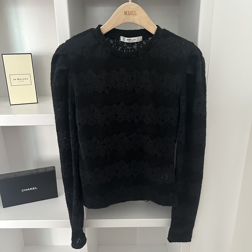 SOUIT東大門㊣實拍女裝新款推薦25秋冬人氣休閑職業襯衫蕾絲衫SOUIT by mabel-L襯衫/蕾絲衫