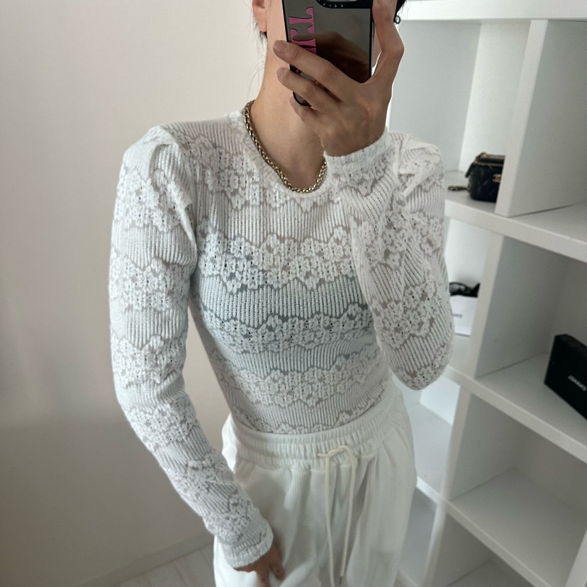 SOUIT東大門㊣實拍女裝新款推薦25秋冬人氣休閑職業襯衫蕾絲衫SOUIT by mabel-L襯衫/蕾絲衫