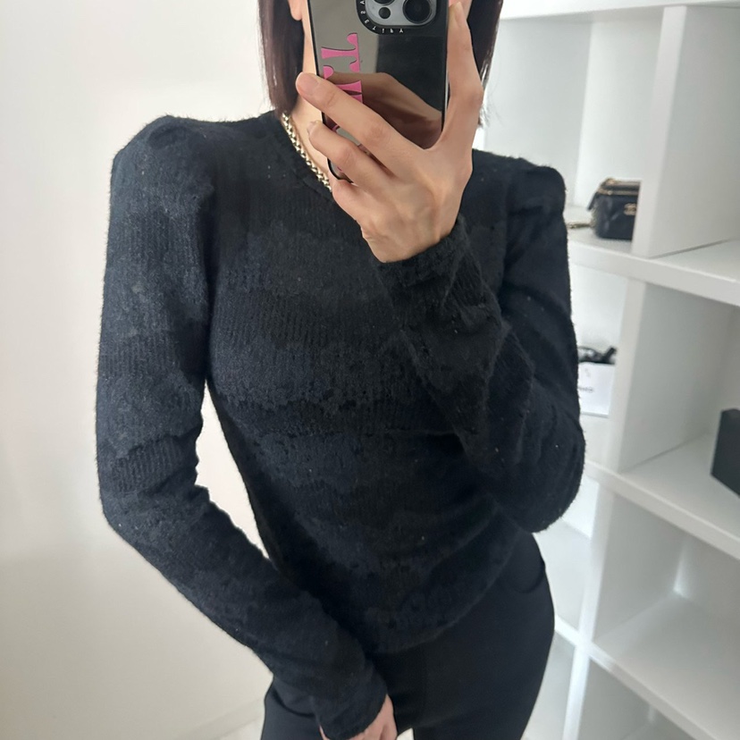 SOUIT東大門㊣實拍女裝新款推薦25秋冬人氣休閑職業襯衫蕾絲衫SOUIT by mabel-L襯衫/蕾絲衫圖色2