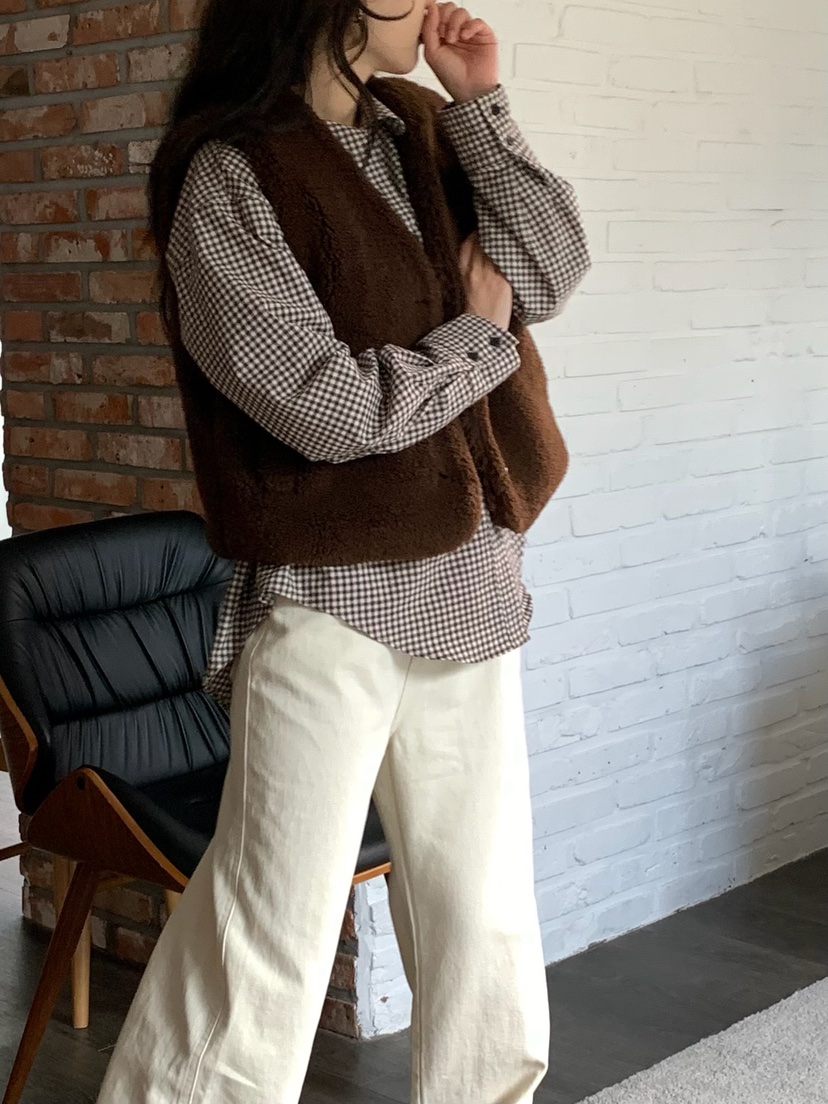 BLEECKER韓國代購㊣女裝新品25秋冬時尚熱賣職業人氣推薦馬甲BLEECKER馬甲