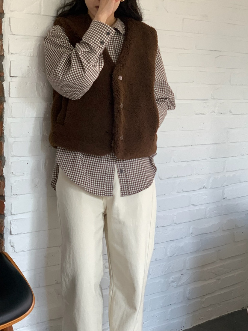 BLEECKER韓國代購㊣女裝新品25秋冬時尚熱賣職業人氣推薦馬甲BLEECKER馬甲