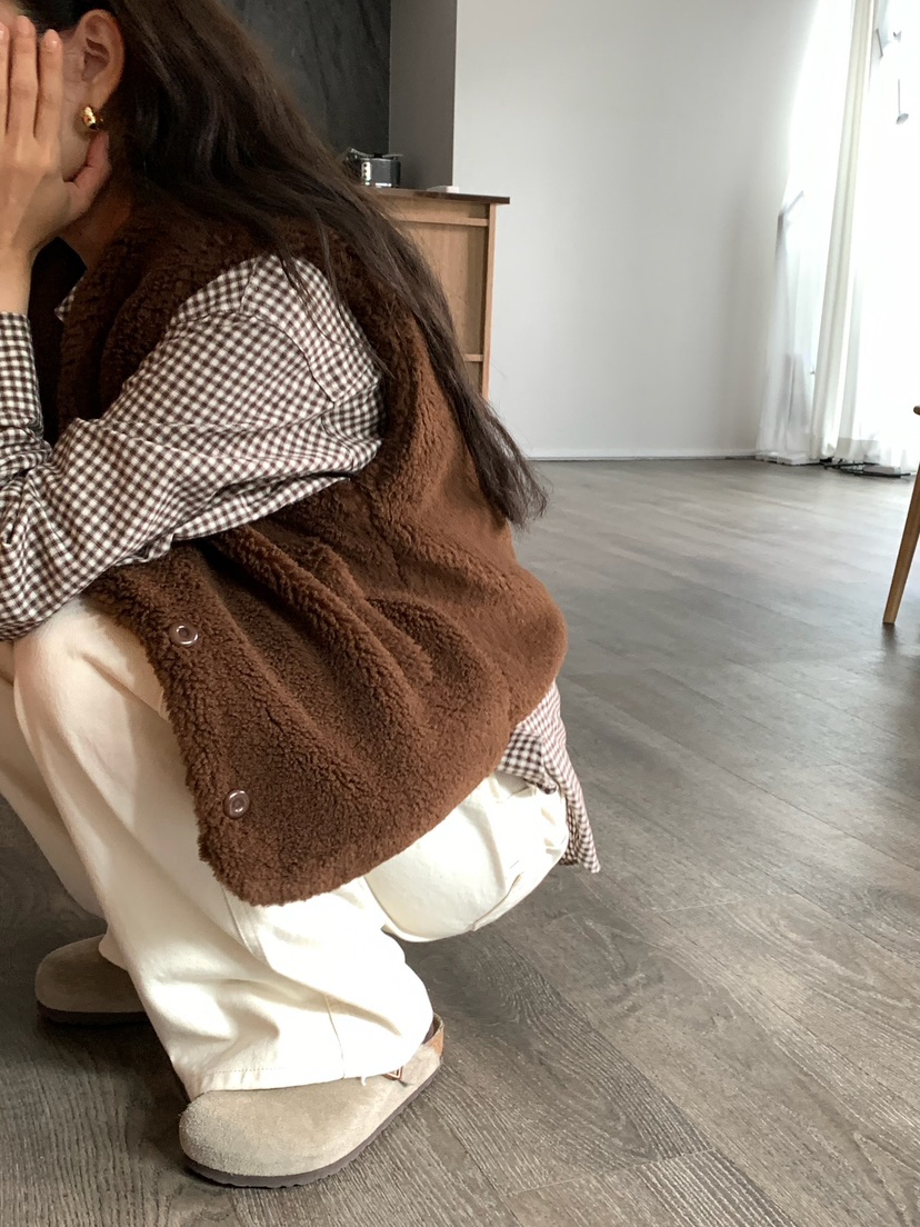 BLEECKER韓國代購㊣女裝新品25秋冬時尚熱賣職業人氣推薦馬甲BLEECKER馬甲