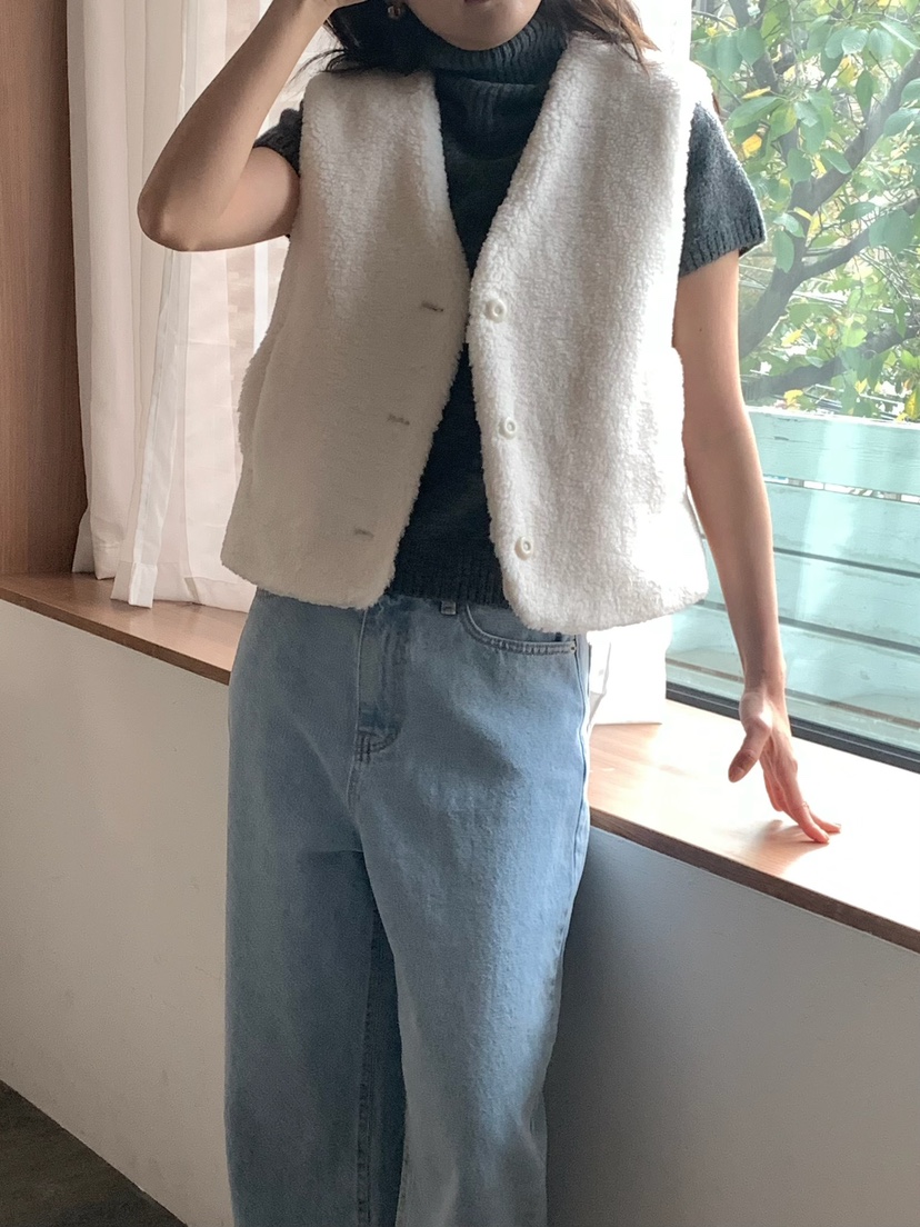 BLEECKER韓國代購㊣女裝新品25秋冬時尚熱賣職業人氣推薦馬甲BLEECKER馬甲