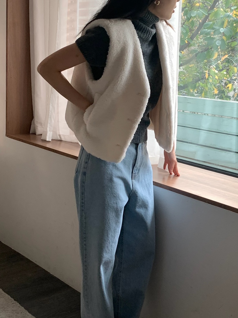 BLEECKER韓國代購㊣女裝新品25秋冬時尚熱賣職業人氣推薦馬甲BLEECKER馬甲