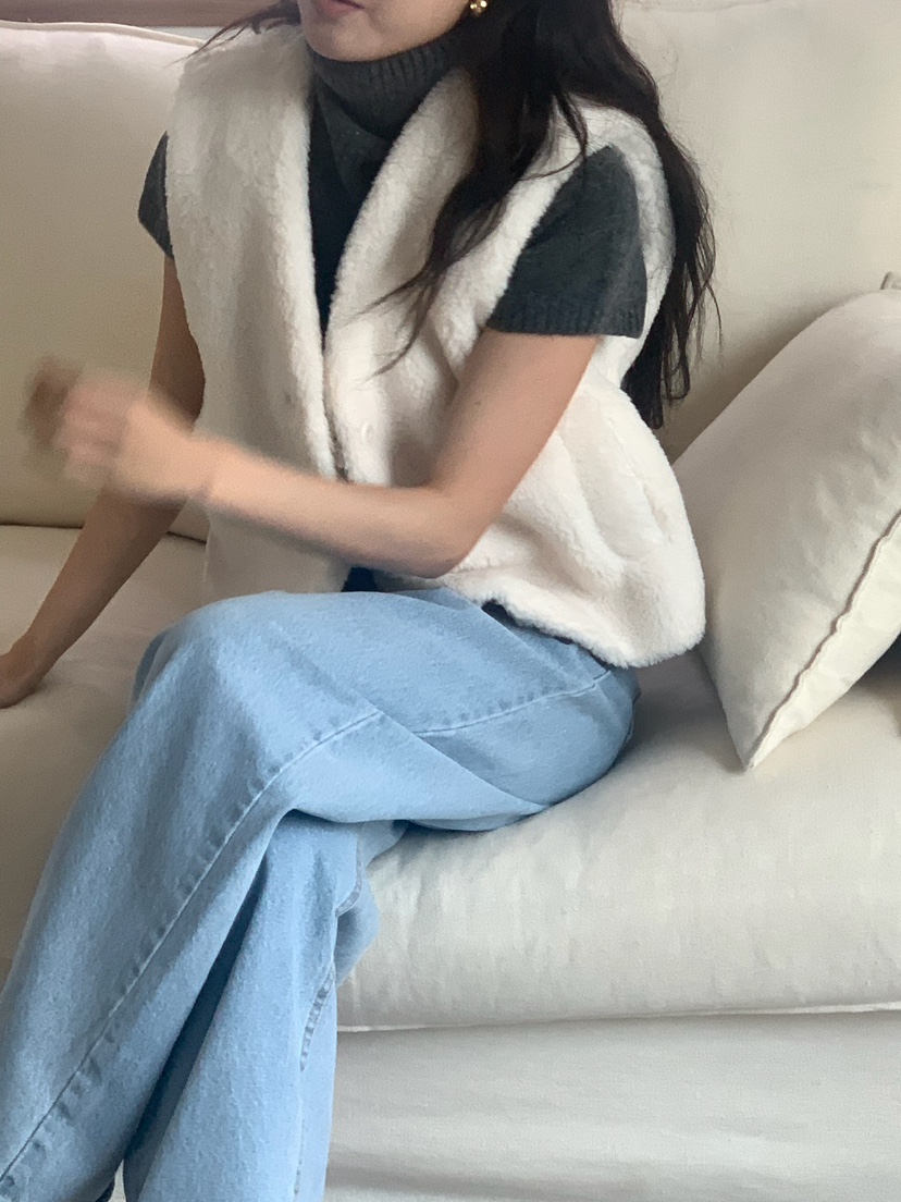 BLEECKER韓國代購㊣女裝新品25秋冬時尚熱賣職業人氣推薦馬甲BLEECKER馬甲