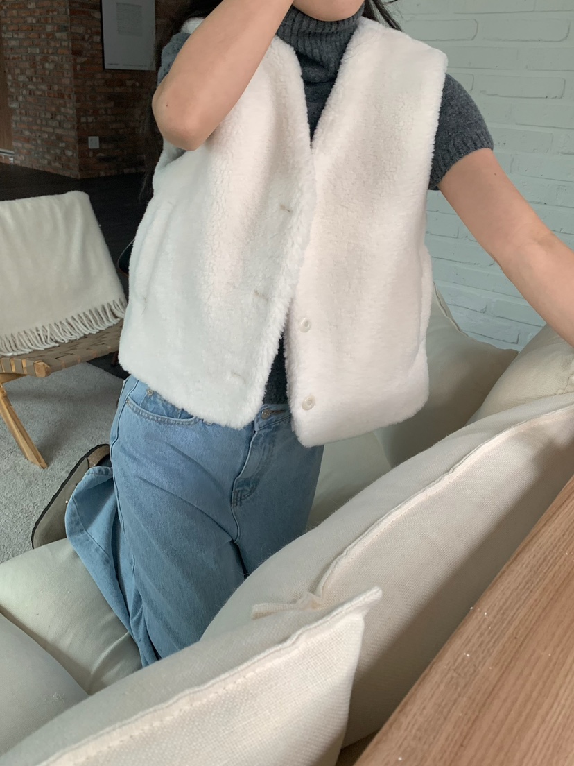 BLEECKER韓國代購㊣女裝新品25秋冬時尚熱賣職業人氣推薦馬甲BLEECKER馬甲