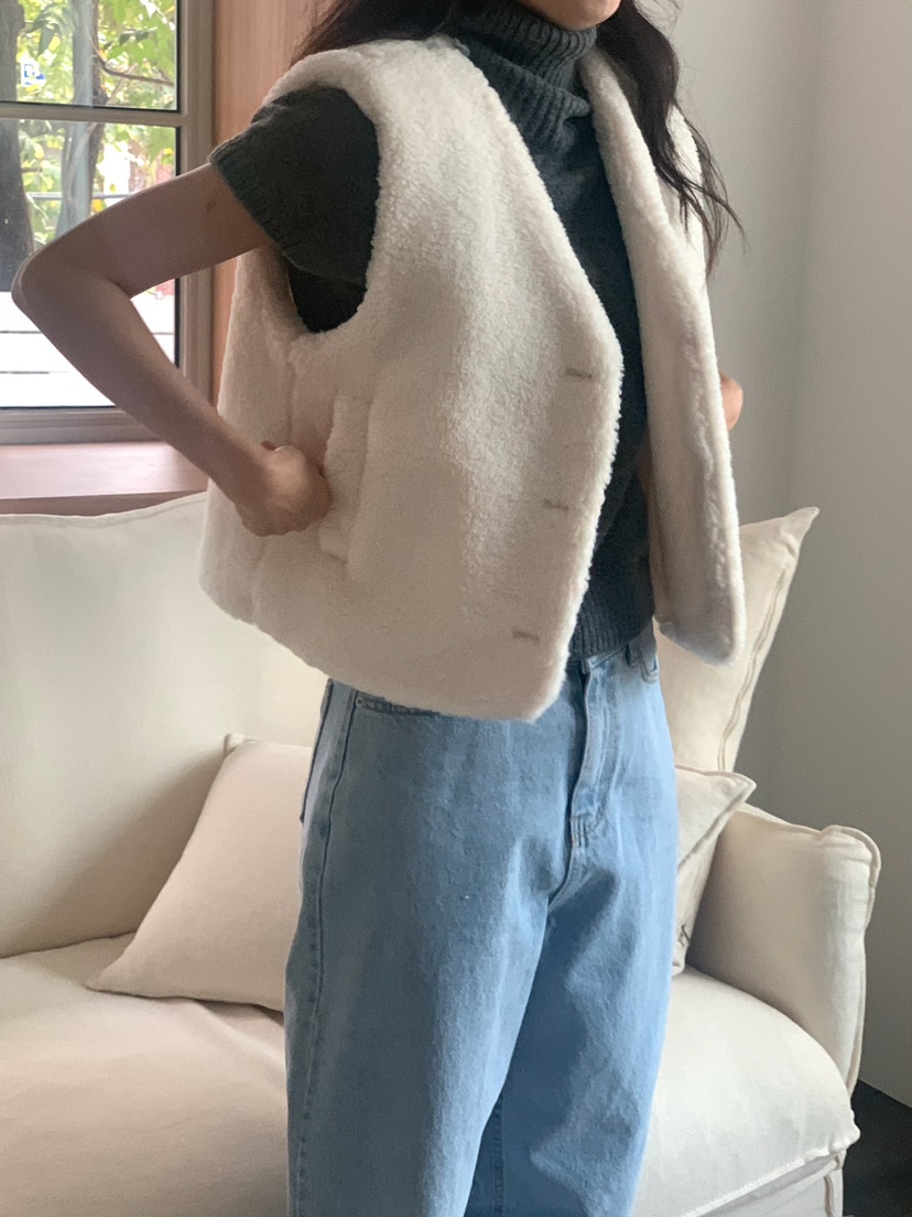 BLEECKER韓國代購㊣女裝新品25秋冬時尚熱賣職業人氣推薦馬甲BLEECKER馬甲