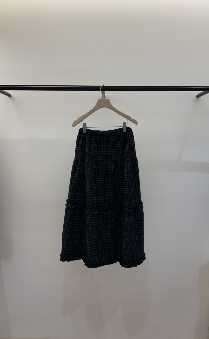 LA CREME韓國直郵㊣女士新品職業時尚人氣25秋冬推薦休閑長裙LA CREME長裙