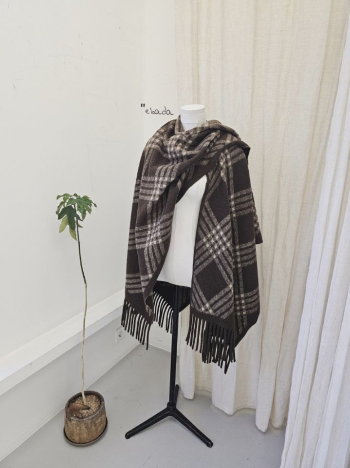 EBADA韓國直郵㊣女裝新款推薦熱賣時尚休閑職業25秋冬圍巾披肩EBADA圍巾/披肩