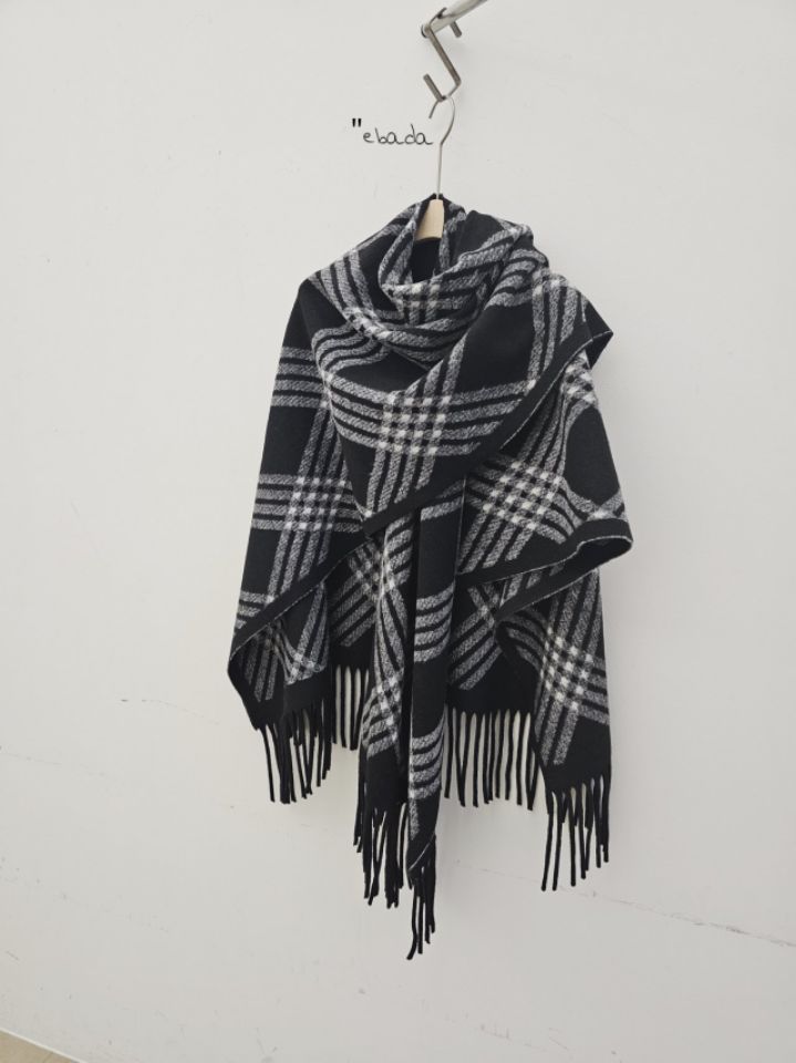 EBADA韓國直郵㊣女裝新款推薦熱賣時尚休閑職業25秋冬圍巾披肩EBADA圍巾/披肩